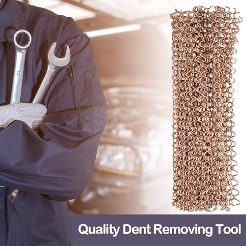 Image of Yaocom 2 Pcs Wiggle Wire Dent Repair Pulling Wire 320 mm Car Body Repair Dent Equipment Pulling Wires Removal Tools for Auto Spot Welding Panel Work Consumables