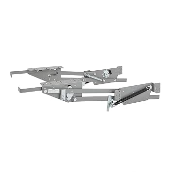 Rev-A-Shelf Kitchen Cabinet Spring Loaded Mixer and Appliance Lift Assist Mechanism for Small Kitchen Appliances with Soft Close, Zinc, RAS-ML-HDCR