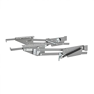 Rev-A-Shelf Kitchen Cabinet Spring Loaded Mixer and Appliance Lift Assist Mechanism for Small Kitchen Appliances w/Soft Close, Zinc, RAS-ML-HDSC