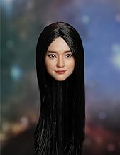 TOYBARJAPAN 1/6 Scale Action Figure Compatible with TBLeague and Other Bases, Super Duck SDH047, College Girl, AI Beauty, Tan Skin, Asian Beauty Female Head (Base and Clothes Not Included) (C)