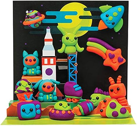 Klutz Mini Eraser Aliens Craft Kit, Brown/a