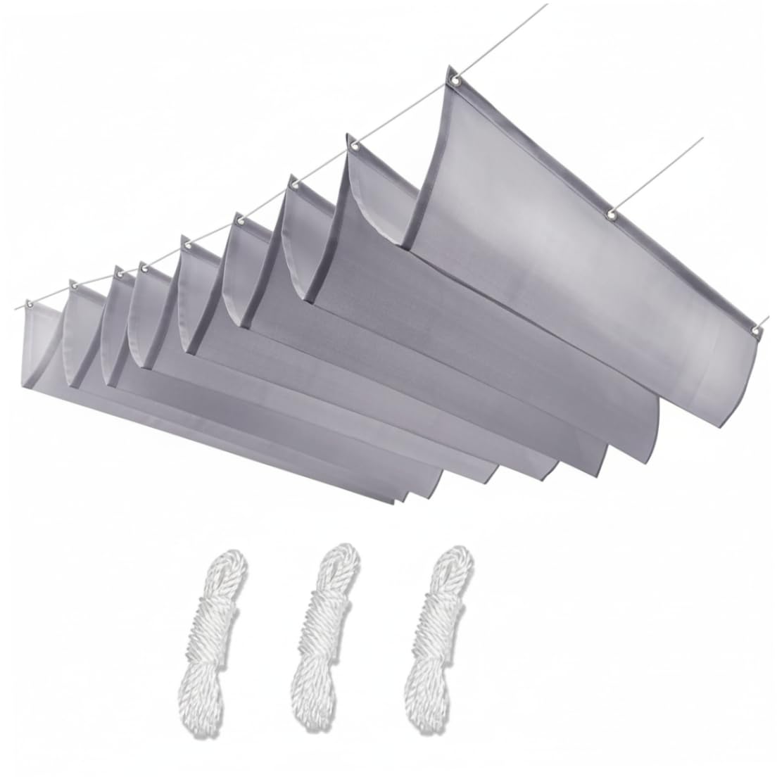 Auvent ondulé rétractable pour sublimer votre balcon ou patio
