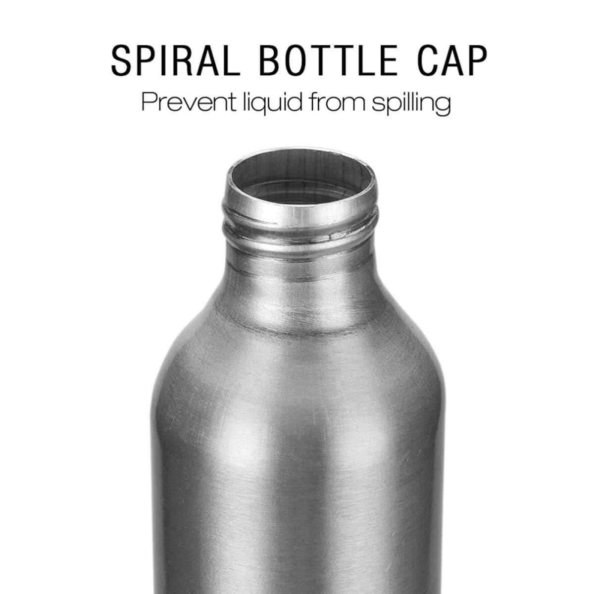 BETOOKY 5 Stück 250ml Sprühflasche Silber Kunststoff, Leer, Nachfüllbar