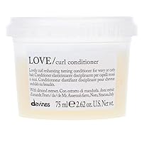 Vista 1 de Davines LOVE Curl Conditioner, Enhance and Control Curly and Wavy Hair, Weightless Volume and Softness