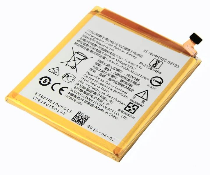 Image of Original Compatible HE319 Replacement Part for Nokia 3 TA-1020 1028 1032 1038 (2630 mAh)- 6 Months Warranty