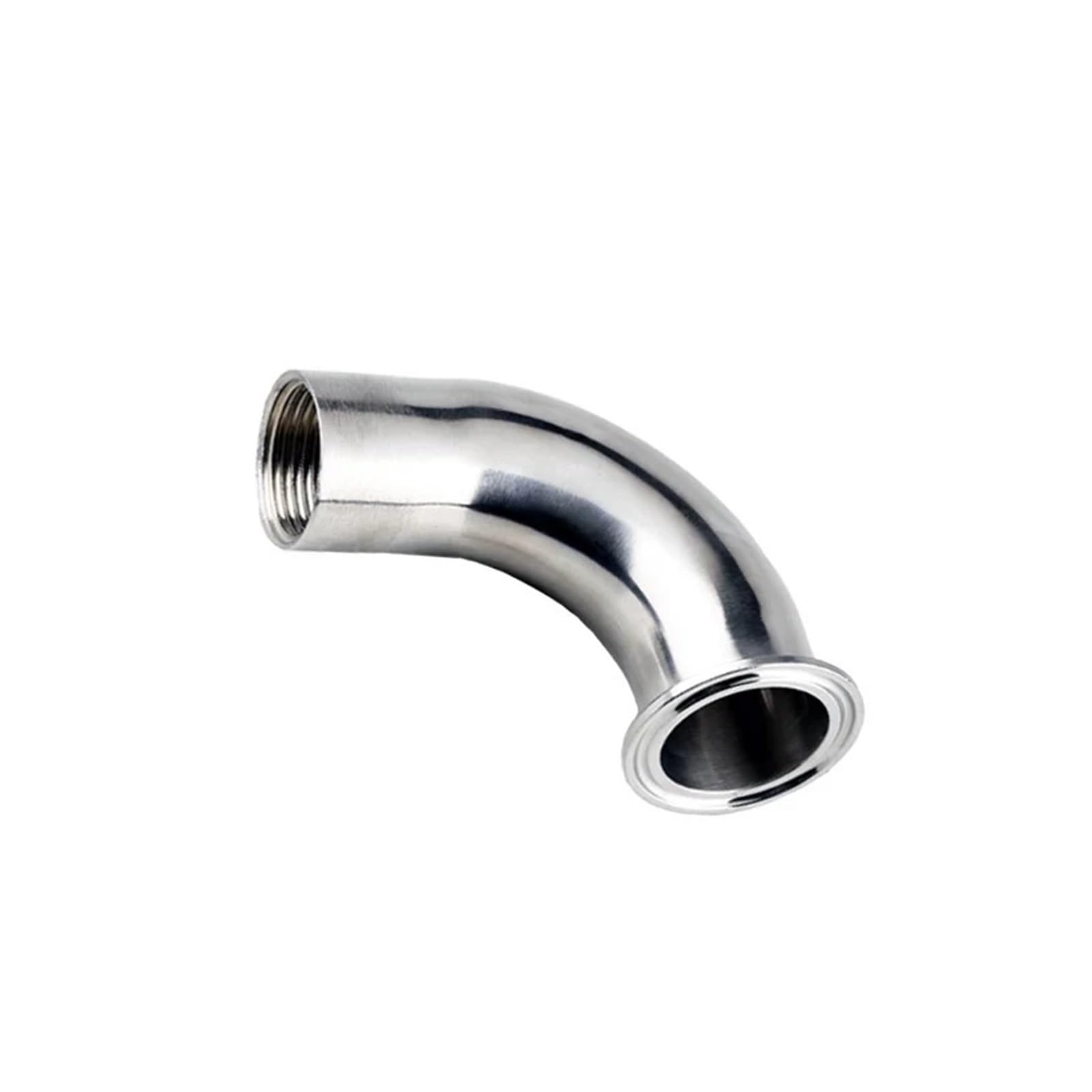 IDGTTLDF 1" Internal thread to clamp elbow 304 stainless steel internal thread to clamp elbow