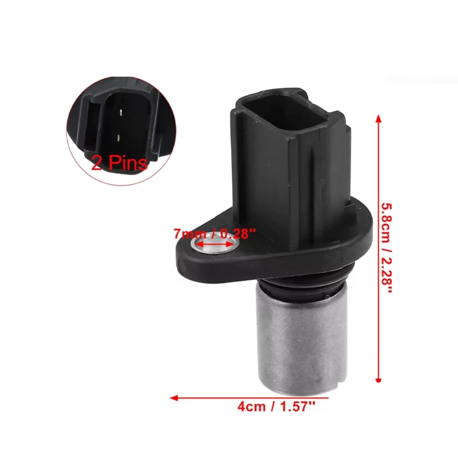 Capteur PMH Compatible Avec Toyota Pour Rav4 2001-2008 Pour Sienna 2001 2002 2003 2004-2006 Capteur De Position Vilebrequin Automobile 90080-19014
