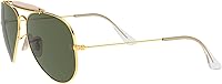 Vista 14 de Ray-Ban Rb3029 Outdoorsman Ii Aviator Gafas de sol Oro/G-15 Verde