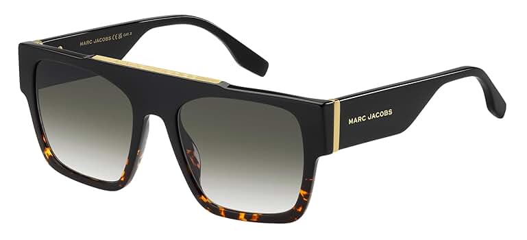Amazon.com: MARC JACOBS Marc 757/S, Black Havana, 54