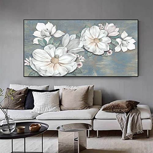 Art Peinture Toile KEBIA grand format 50x100cm aux finitions artistiques raffinées