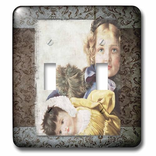 Interrupteur décoratif 3dRose style victorien, plaque interrupteur fée