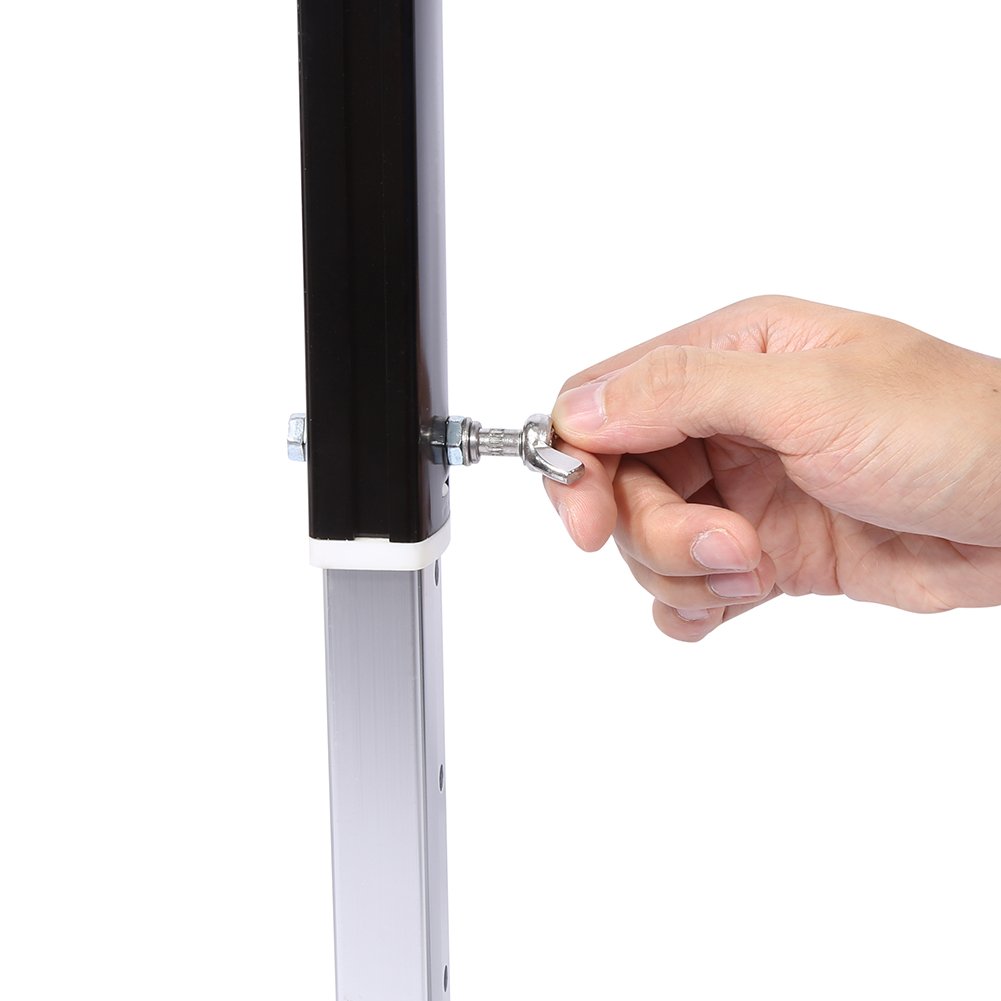 Strumento per Cartongesso, Trampoli per Cartongesso, 24-40 Pollici in Lega di Alluminio Professionali Regolabili per Cartongesso Trampoli per Intonaco Strumento per Pittore Nero