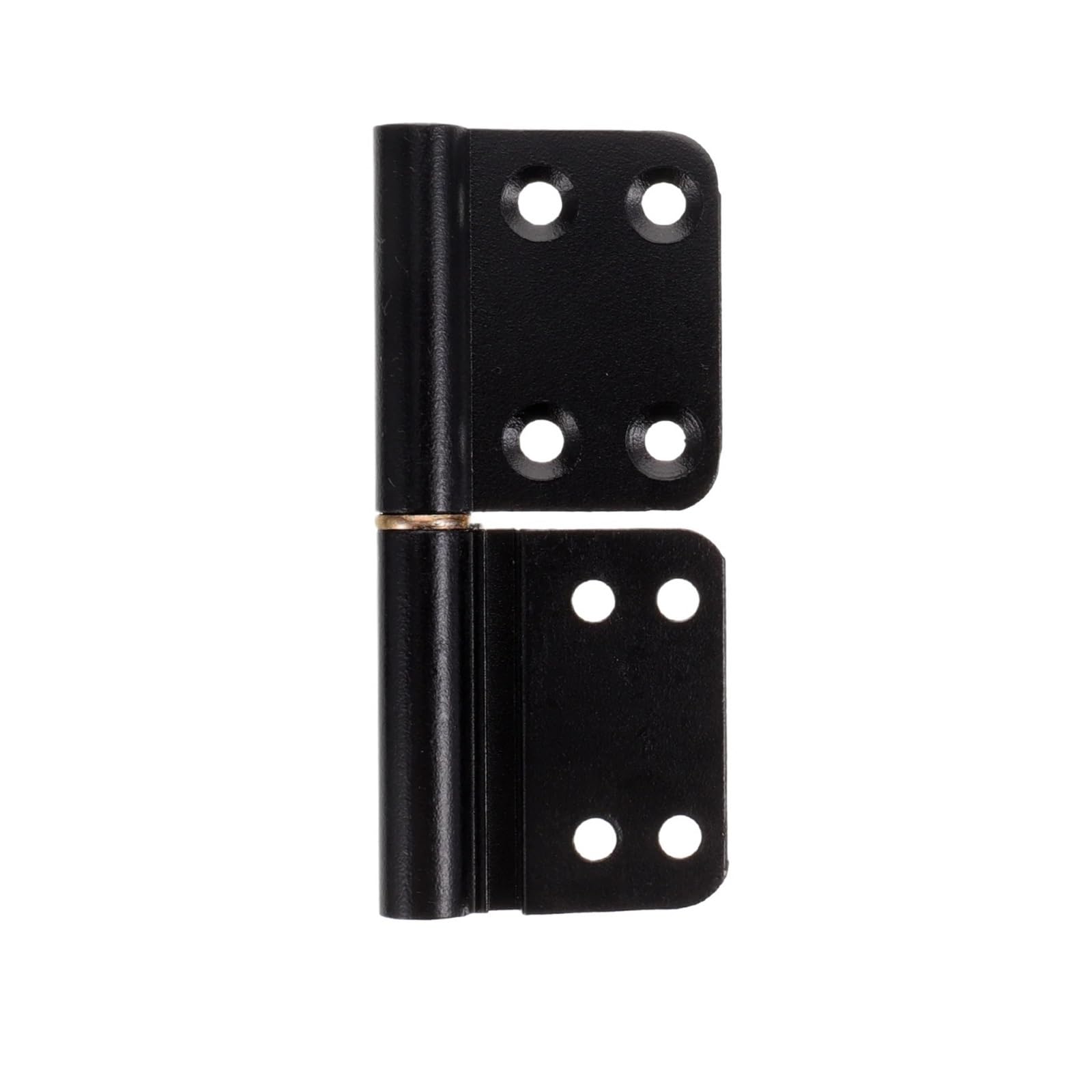 Charnières de porte noires en alliage d'aluminium rigoureusement sélectionné
