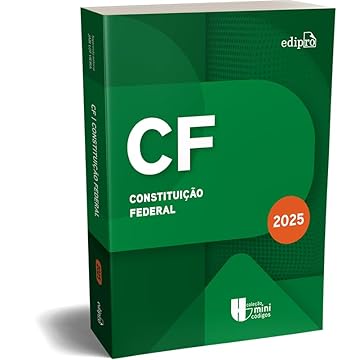 Capa do livro CONSTITUIÇÃO FEDERAL 2025 - Coleção MINICÓDIGOS