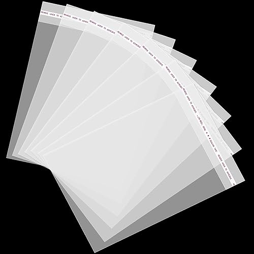 Miniatura 1 de 240 bolsas de celofán autosellantes de 4 x 6 pulgadas, pequeñas bolsas de golosinas, bolsas de celofán transparentes resellables, bolsas de celofán