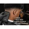 Supreme Trimmer Crunch STF602 Waterproof Double Foil Shaver for Men | 150 Min Runtime, Wet/Dry Cordless & Corded Electric Razor | Hypoallergenic Foils for Face, Head & Stubble