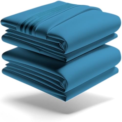 Mezzati Colección Prestige 1800 - Juego de sábanas de lujo, suave y cómoda, de microfibra cepillada