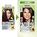 Garnier Hair Color Nutrisse Ultra Coverage Nourishing Creme, 500 Deep Medium Natural Brown (Glazed Walnut) Permanent Hair Dye, 1 Count (Packaging May Vary)