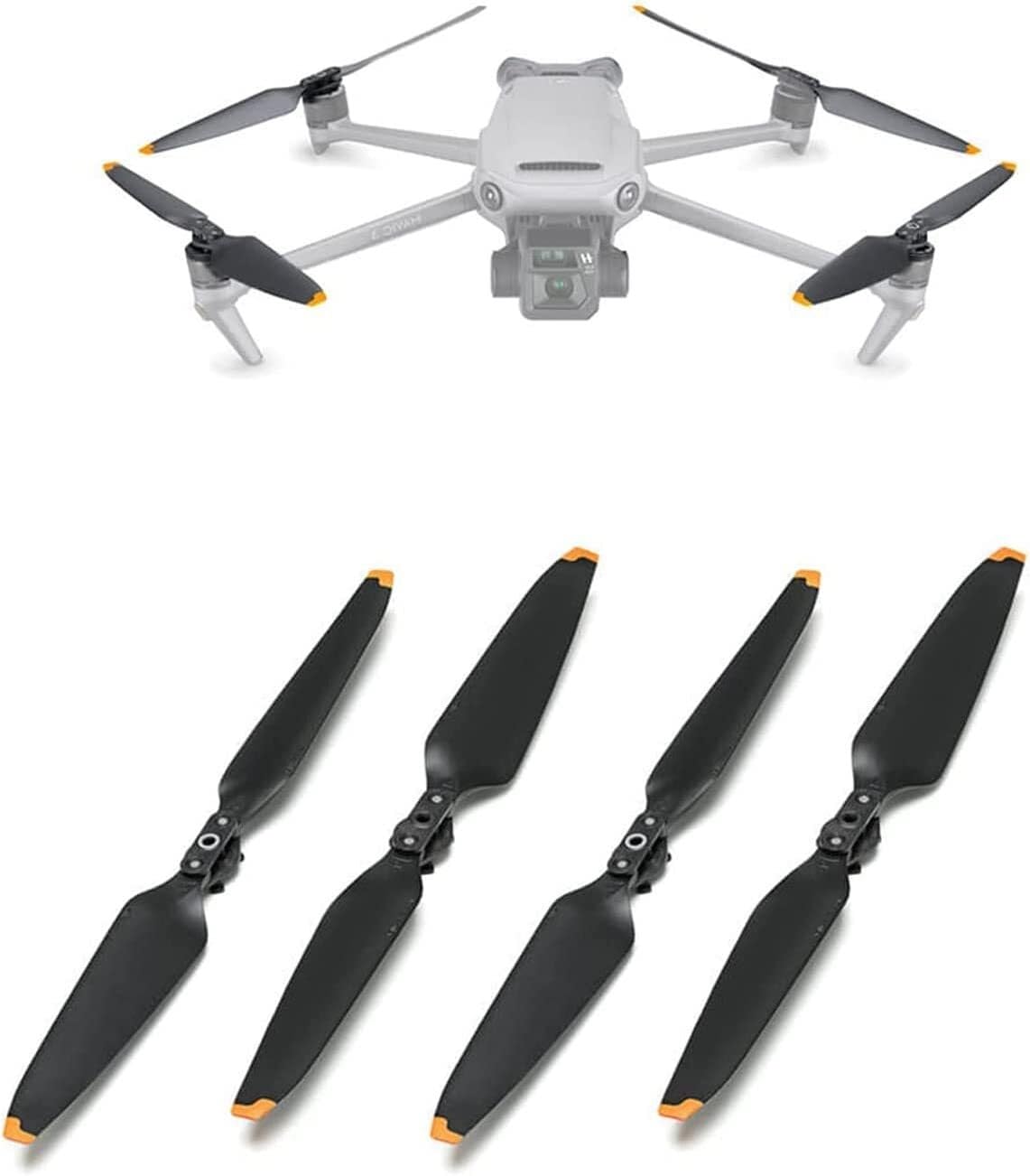Hélices Mavic 3 à faible bruit pour réduire le sifflement du drone DJI Mavic 3 Classic