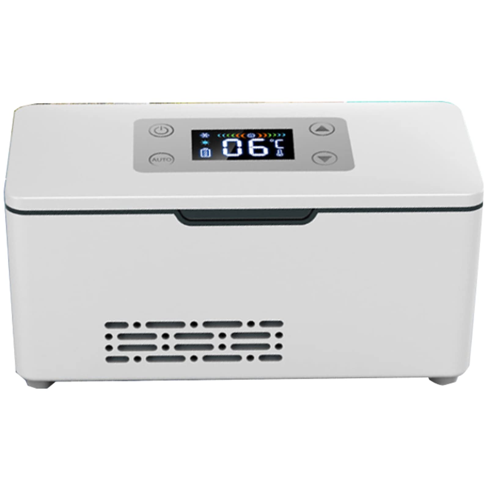 Nevera De Insulina para Coche, Viajes, Hogar, Pantalla LED, Refrigerador, Nevera De Insulina Portátil, Nevera, 2-8 ° C,1cell