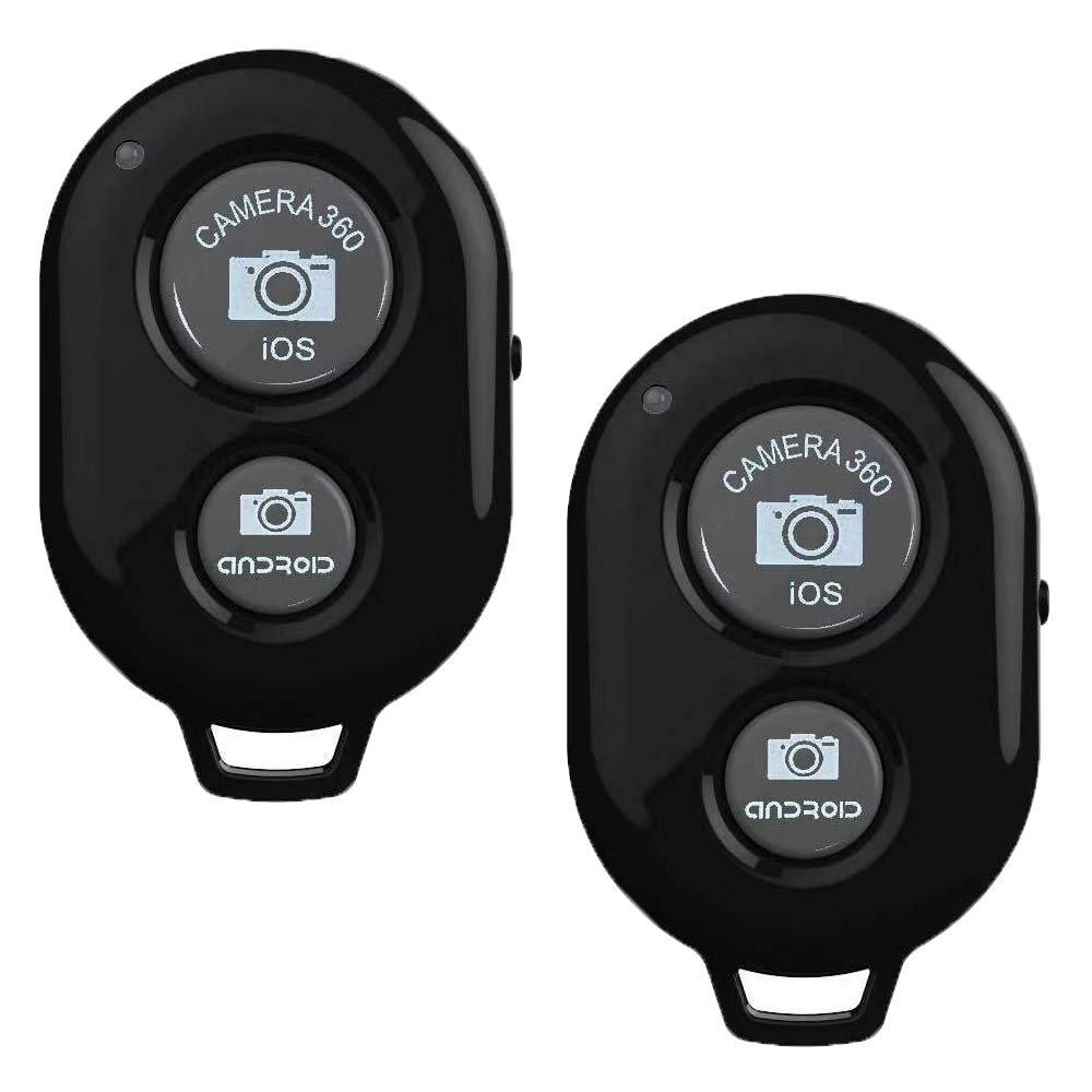 2 Pack Camera Remote Control Shutter for Smart Phones, Wireless Camera Remote Control Compatible with iPhone/Android Phones, Suitable for Gift Giving and Photo Taking