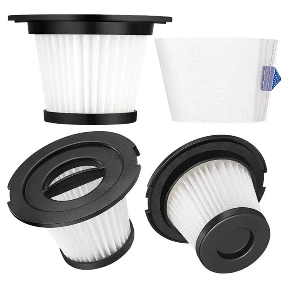 FGFHTFH 3 Pack Dust Container Filters, Compatible with ORFELD V20, Vacuum Cleaner Handheld Cordless Vac Spare Parts Accessories