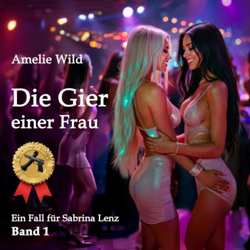 Diseño de la portada del título Die Gier einer Frau