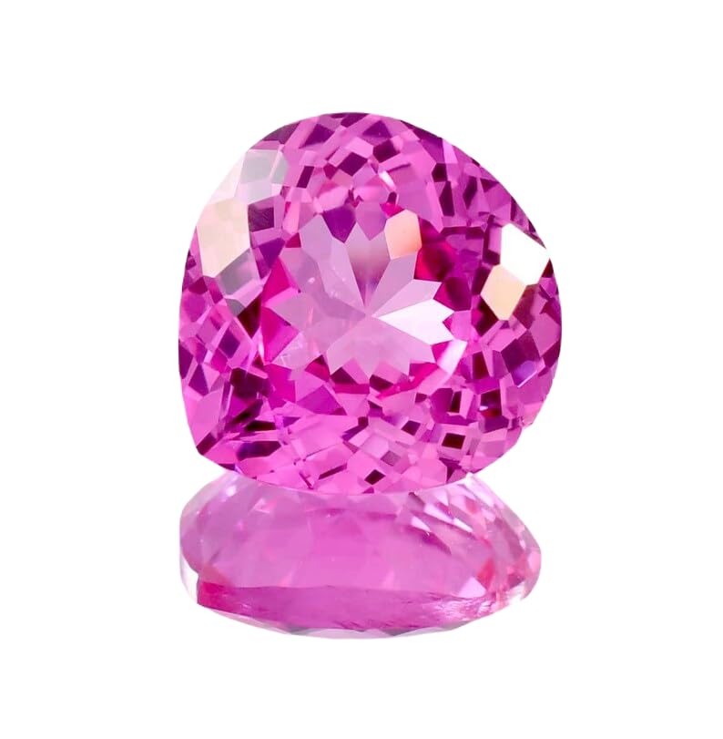 Saphir rose naturel en forme de cœur, le cadeau de joaillerie idéal
