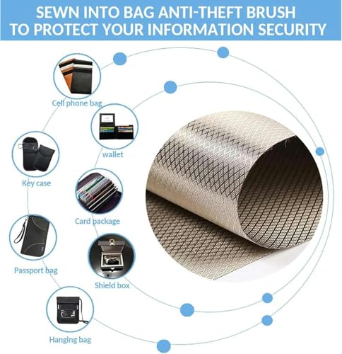 Tissu Faraday de blindage de qualité supérieure pour isolation EMF et RF - 5