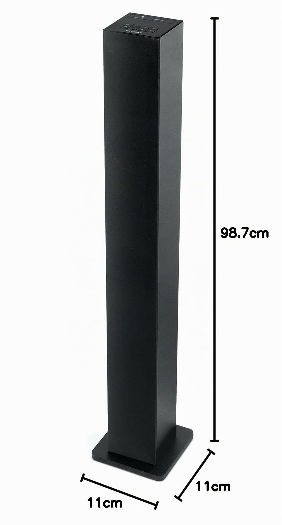 MUSE M-1050 BT Enceinte d'intérieur Bluetooth USB 20 W Noir