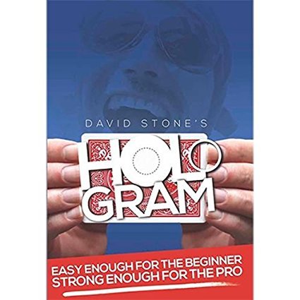 David Stone Hologram astuce magie de close-up avec accessoire bleu