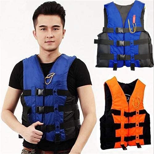 Polyester Safety Adult's Life Jacket, Life Saving Jacket for Swimming Guard, Drifting Boating, PFD Type III, Weight Capacity Upto 120kg 2