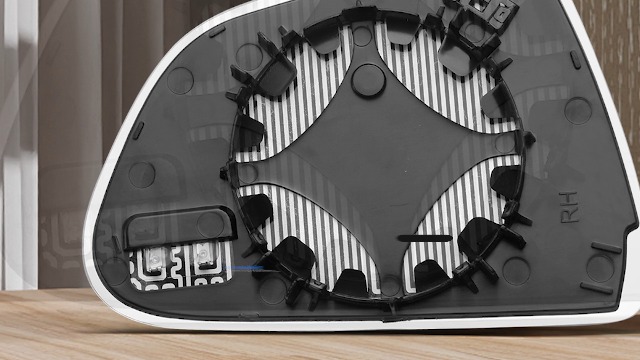 Rétroviseur Complet pour Tesla Modèle 3 - Ensemble De Remplacement Latéral Gauche/Droit - Assemblage De Couverture De Voiture (Taille : 3 Right AW