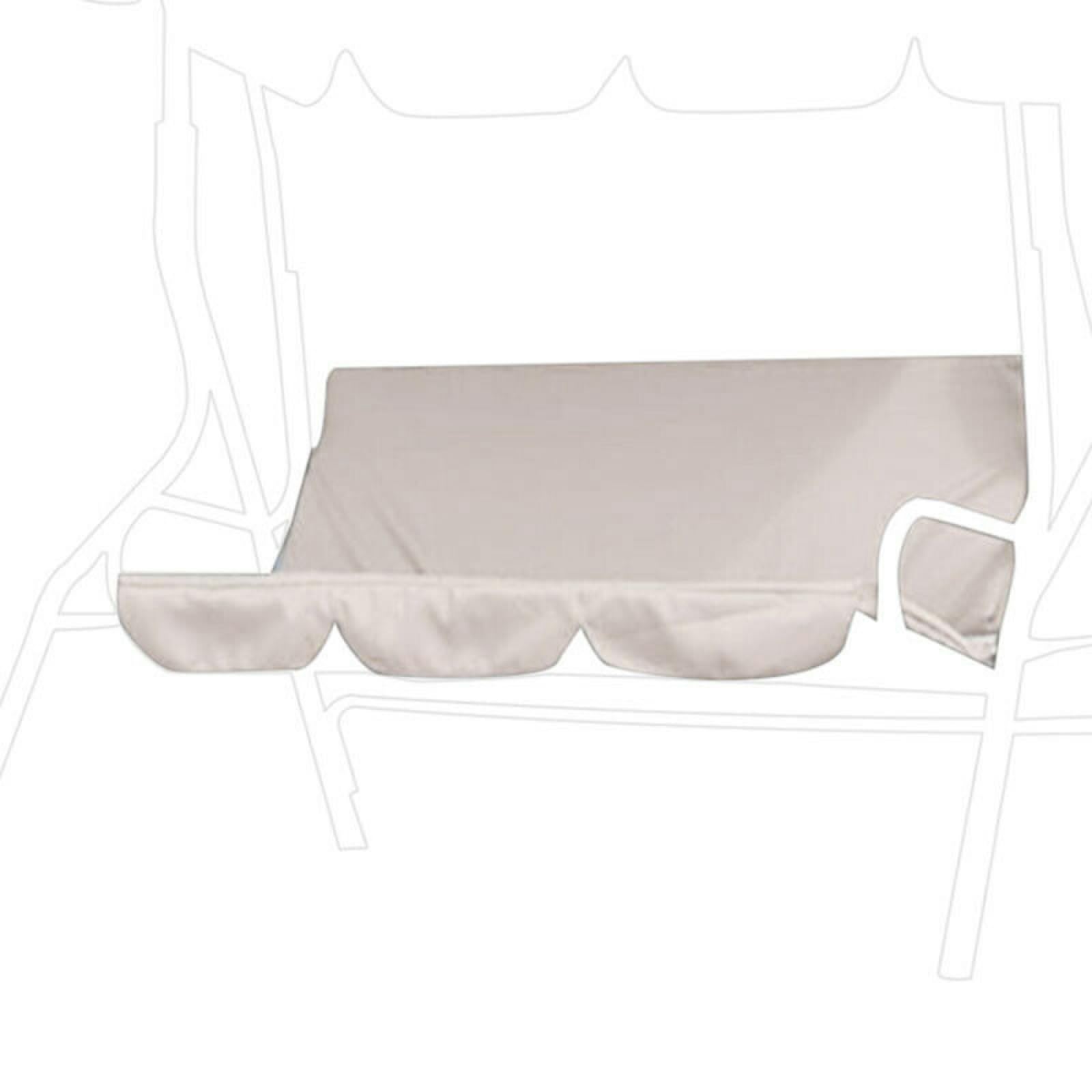 Coprisedile Per Sedia A Dondolo Esterno - Impermeabile 150x150 Cm, Grigio Per Giardino - Foto 10