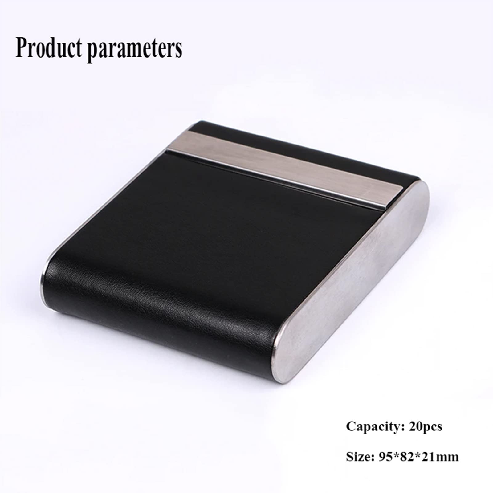 Classic Cigarette Case Flip Leather Gentleman Cigarette Case Holds Twenty  Cigarettes Practical 2 Pieces C : Amazon.com.be: Health & Personal Care