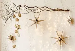 Fundo Fotográfico Ano Novo Cenário Tecido (FANV0013, 1,50 x 2,20m)