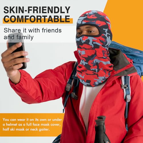 Image of 20 PCS Balaclava Ski Mask for Men Women, UV Protection Motorcycle Balaclava