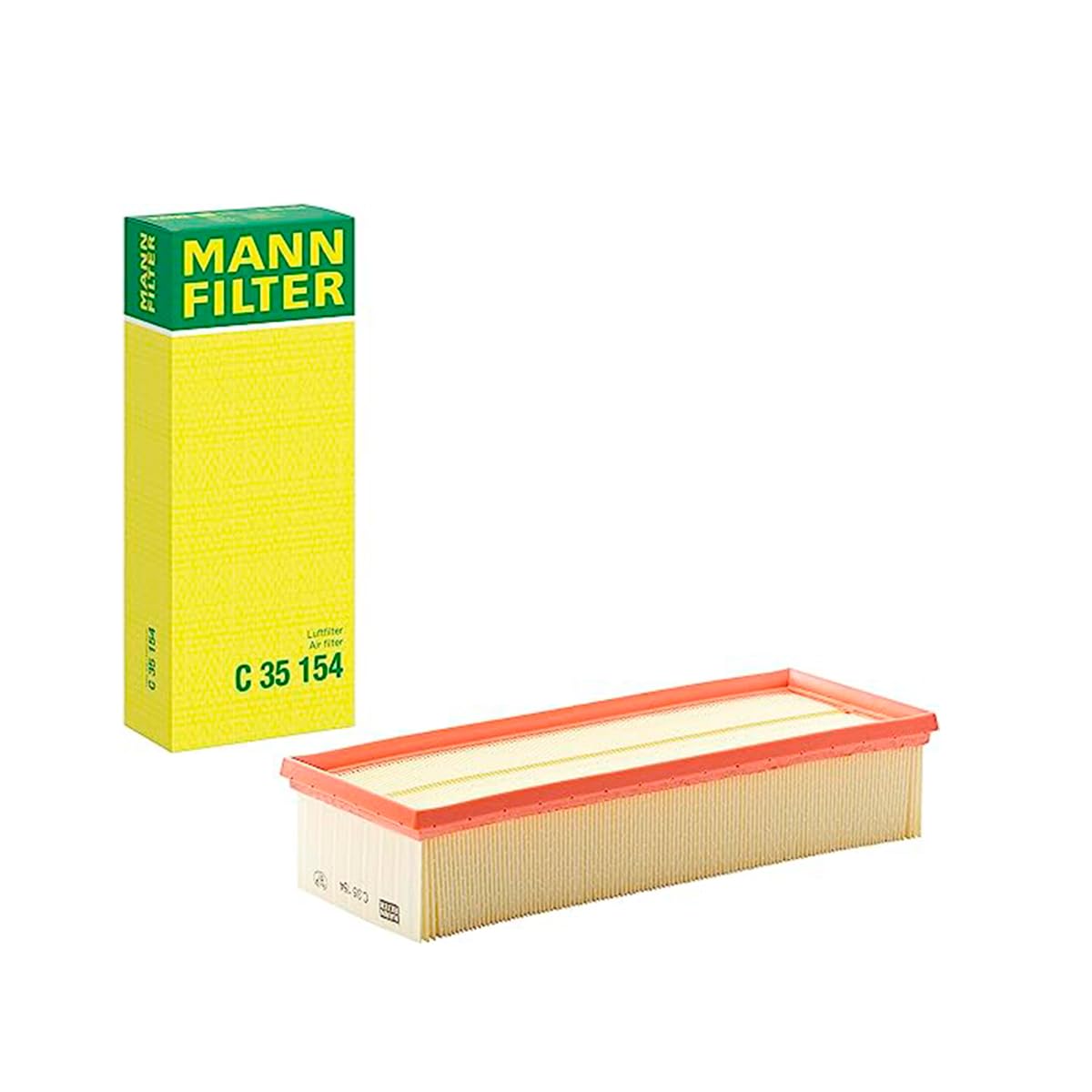 MANN-FILTER filtr paliwa PU 825 X – zestaw filtrów paliwa, zestaw z uszczelką, do samochodów osobowych & MANN-FILTER C 35 154 filtr powietrza – do samochodów osobowych