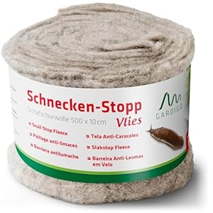Gardigo Schneckenschutz Vlies 500 x 10 cm
