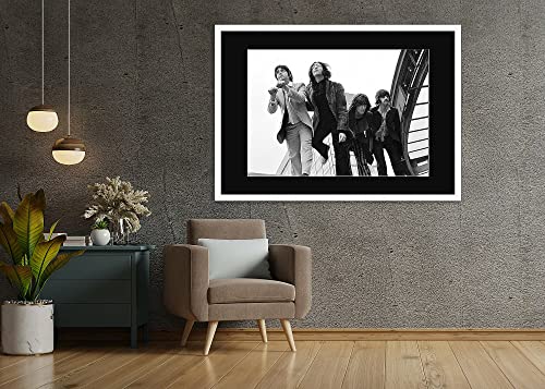 Le cadeau des Beatles – L’impression des Beatles – Le single des Beatles Hey Jude – Cadre de galerie | A2 (59.4×41.9cm… - Les Beatles, Paul McCartney, John Lennon, RIngo Starr, George Harrison Le cadeau des Beatles - L'impression des Beatles - Le single des Beatles Hey Jude - Cadre de galerie | A2 (59.4x41.9cm… – Image 6