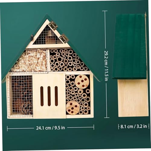 Maisons à abeilles suspendues protégeant les insectes bénéfiques - 3