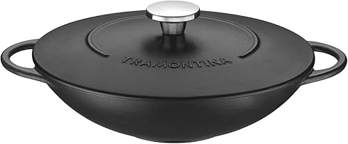 Tramontina Trento Wok 32 cmEsmalte Hierro Fundido