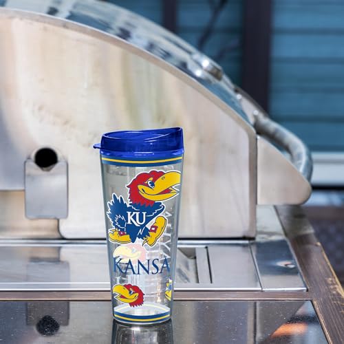 Image of Rico Industries NCAA College Double Wall Mayhem 16oz Or 20oz Tritan Tumbler W Lid