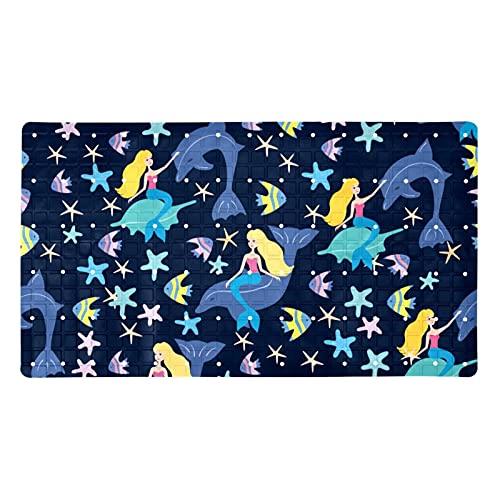 Tapis de bain antidérapant lavable machine à trous de drainage - 2