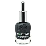 Nailtopia Bio-Sourced, Chip Free Nail Lacquer - All Natural, Strengthening Biotin and Superfood-Infused Polish - Chip Resistant Formula - Quick-Dry, Long Lasting Wear - West Side Story - 0.41 oz