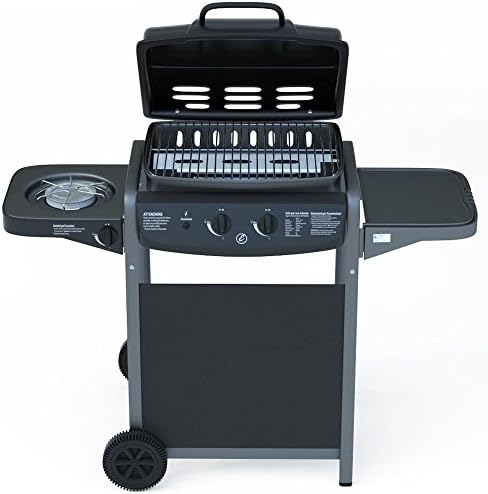 Barbecue Grill BBQ a Gas con Termometro - Giardino Griglia Picnic...