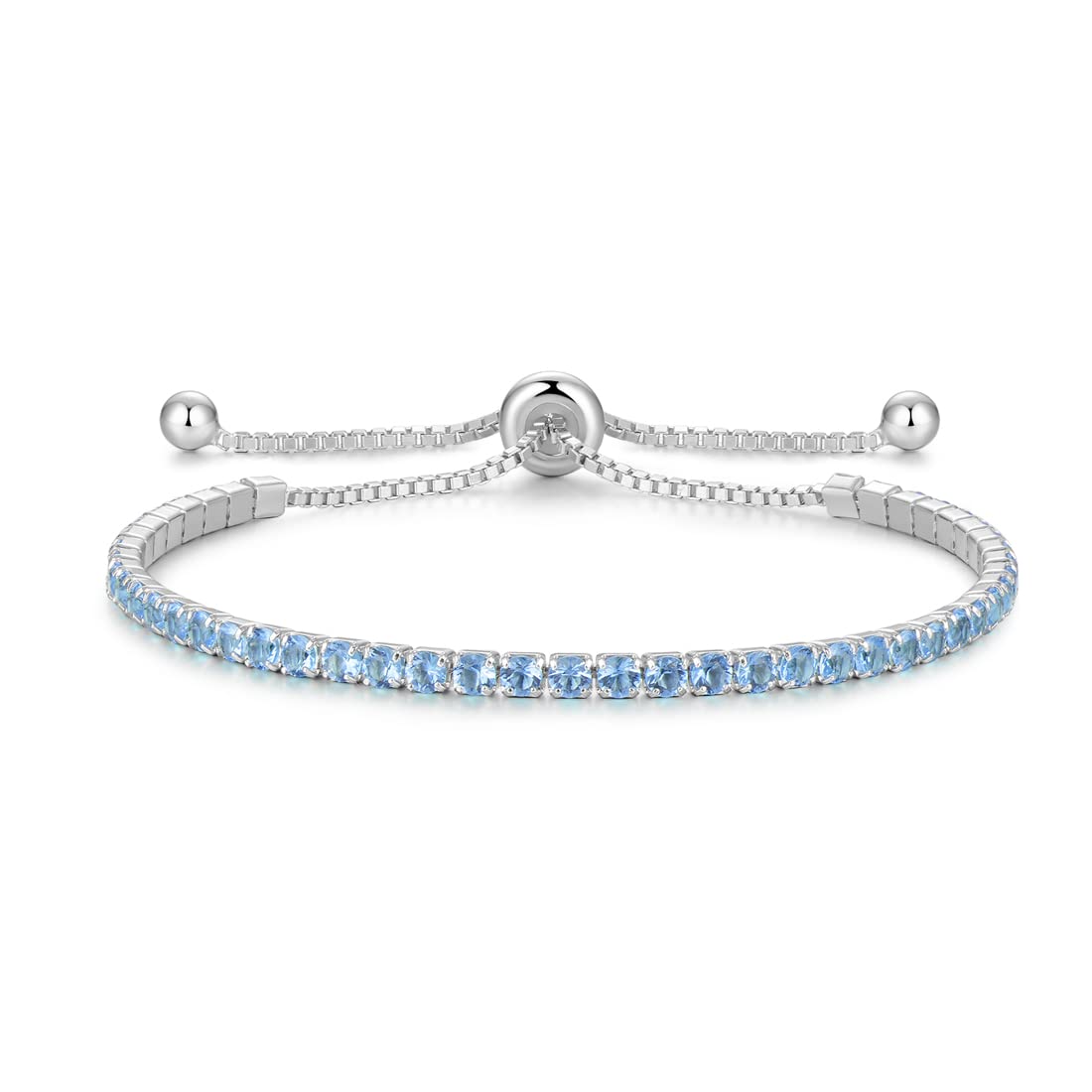 Cranmadia Sterling Silver Tennis Bracelet