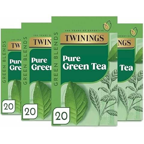 Twinings Pure Green Tea 80 Bags Pack Cover