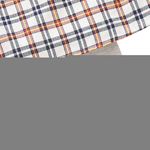 Conjunto de roupa de bebê menina xadrez desenho de pato, com top de renda e calça