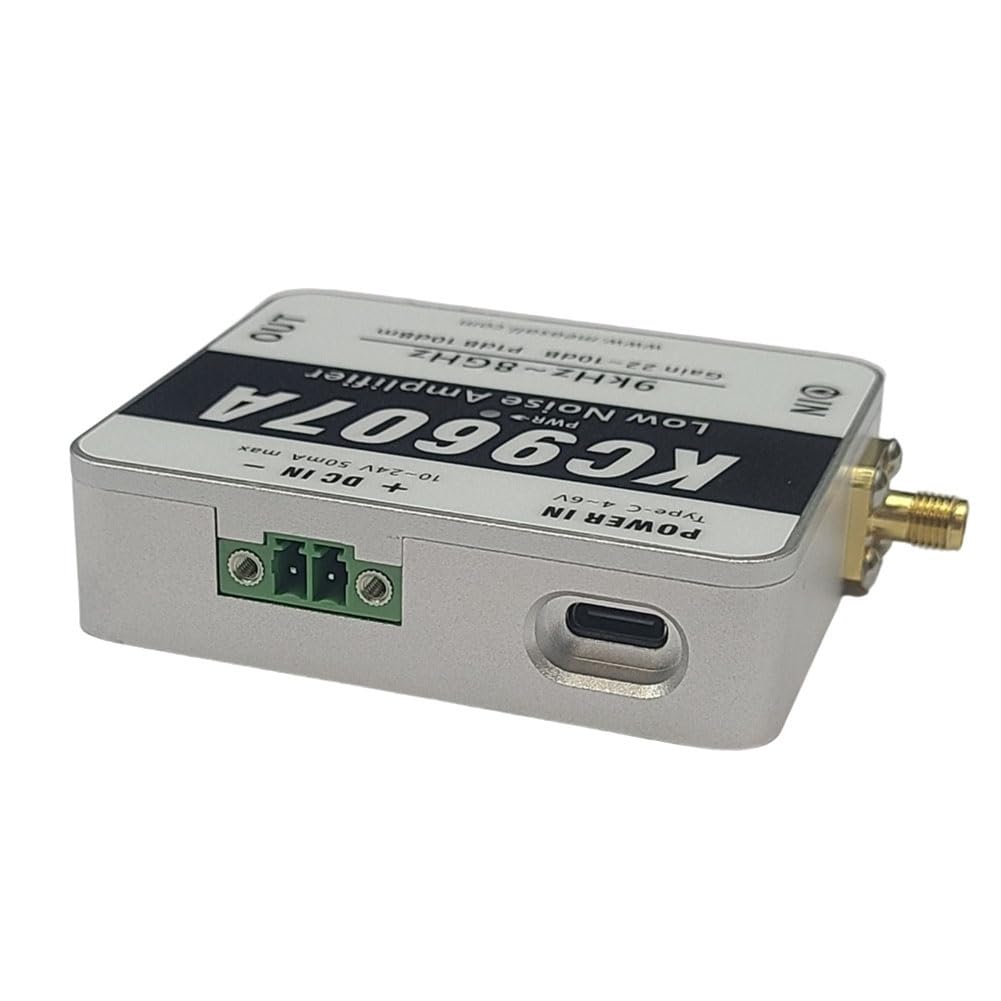 Module Amplificateur à Faible Bruit Large Bande Ultra-Basse Fréquence KC9607A 1kHz-8GHz 20dB de Gain Sonde de Champ Proche